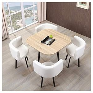 Coffee Tables and Chairs Square Table and Chair Combination Western Restaurant Balcony Beauty Salon Home Kitchen…