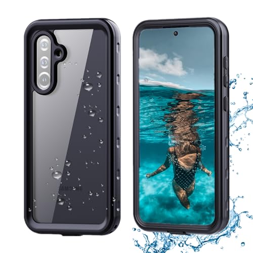 Coque étanche Samsung A37 / A36 5G intégrale bleu avec protège-écran