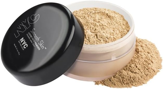 N.Y.C. New York Color Smooth Skin Loose Face Powder, Naturally Beige, 0.7 Ounce