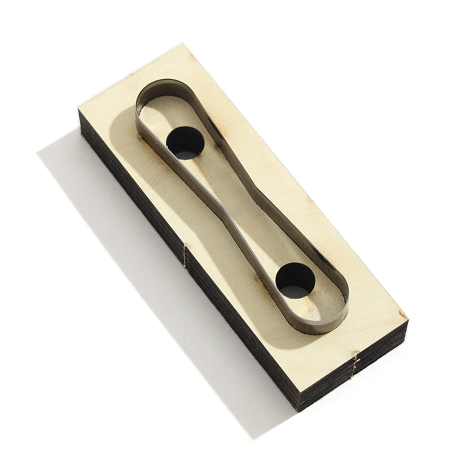 Buxuaaaa Cutting Die Strip Scrapbook Embossing Wooden Die Cutting Leather Cutter Leather Mold for Mold Wooden Punching Bag Punching