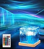 Northern Lights Projector Night Light Projector,16 Colors,Galaxy Projector for Bedroom Ambient Lighting, Remote Aurora Light Projector Cube Lamp for Bedroom Lighting,Room Decor for Teen Girls