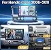 8-Core 4+32G Car Radio for Honda Civic 2006-2011: Android 13 Stereo Wireless Carplay Android Auto, 10