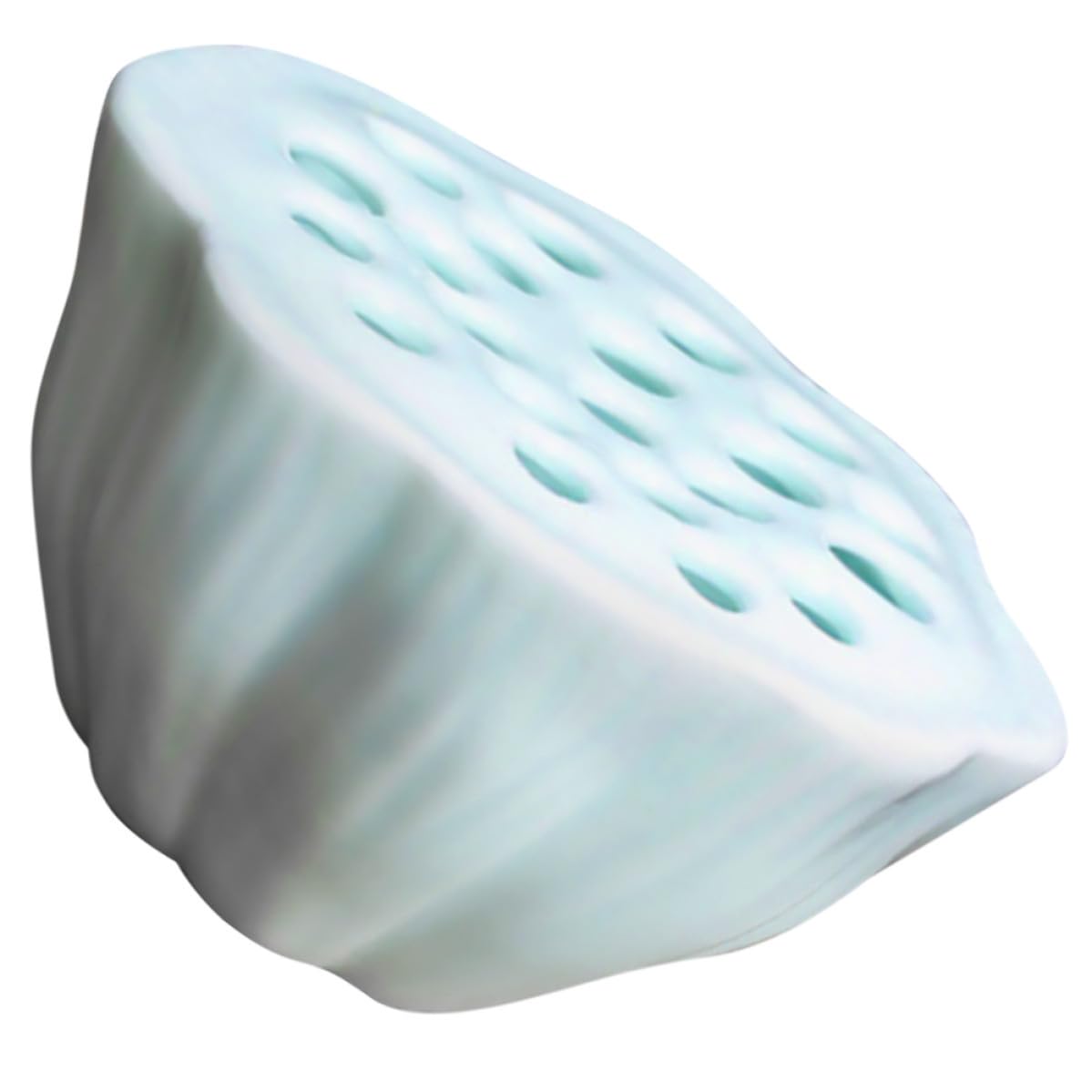 Vase en céramique lotus pod contenant fonctionnel pour fleur facile