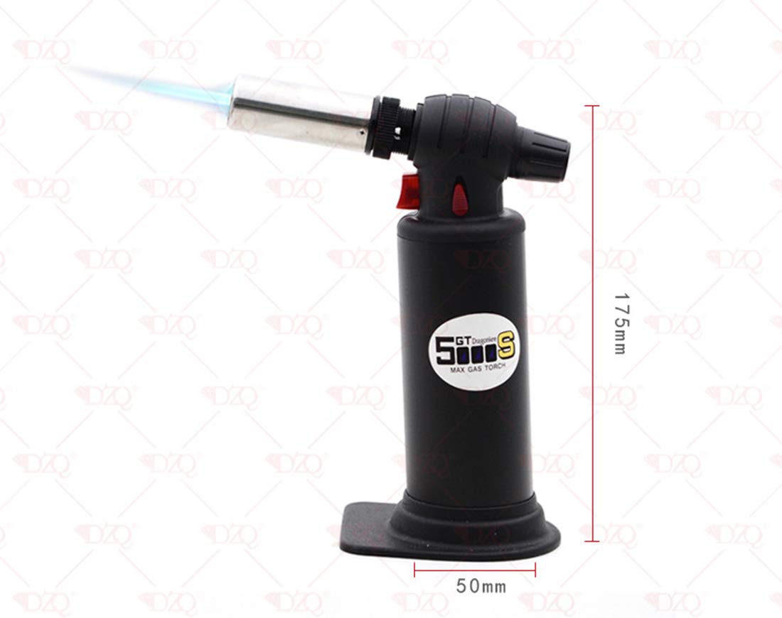 Flamme Réglable de Briquet Butane de Cuisine de Chalumeau avec La Serrure de Sécurité Appropriée a La Fonte d'or/Soudure