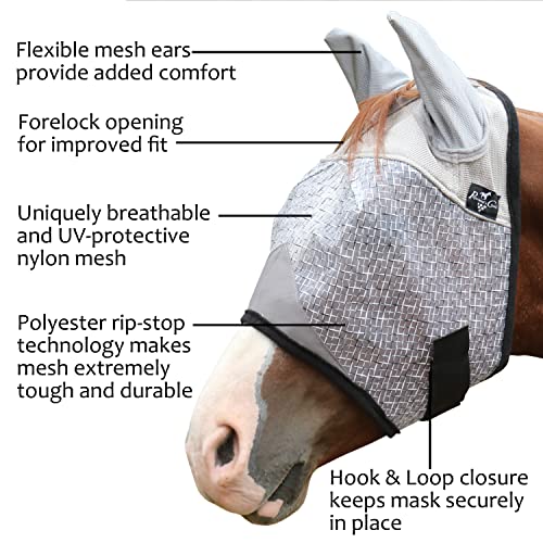 Image of Professionals Choice Fly Mask with Ears Cob