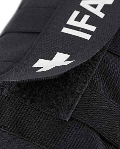 Tasmanian Tiger TT IFAK Pouch VL L Molle-kompatible Erste Hilfe Set Gürtel-Tasche für Wandern Outdoor Reise Polizei-Dienst (Schwarz) – Ansicht 5