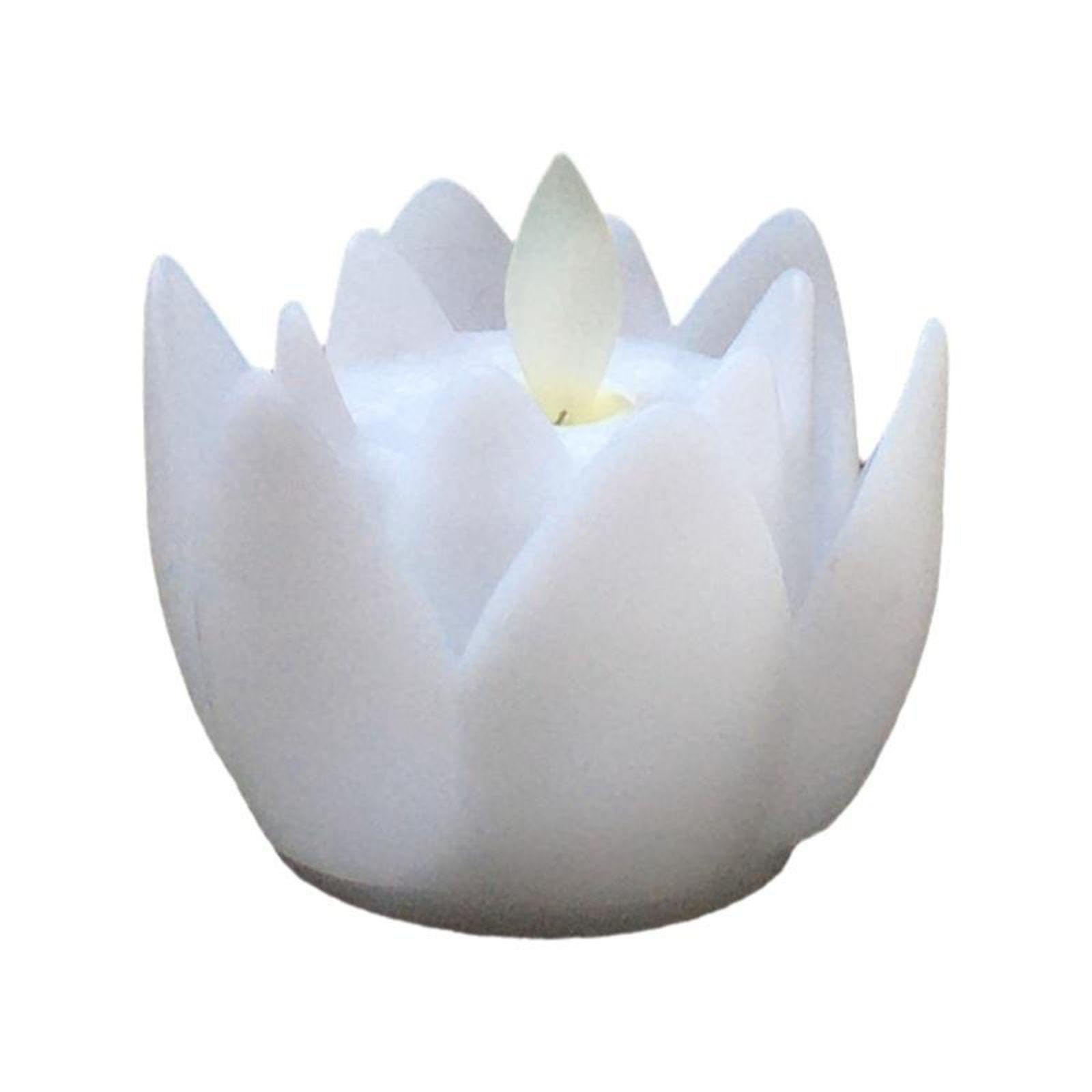 Light-Emitting Diode Electronic Candle, Flickering Lotus Light, Flameless Buddhist Lamp, Home Decor White Normal|Home & Garden|Furniture|Sofas, Loveseats & Chaises-image-5