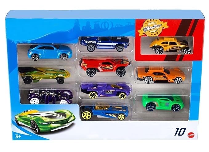 AZE Hot Fire Wheels 10 Cars Gift Pack, Assorted Metal Cars, Multicolor (B0DBRL9S83) Amazon Price History, Amazon Price Tracker
