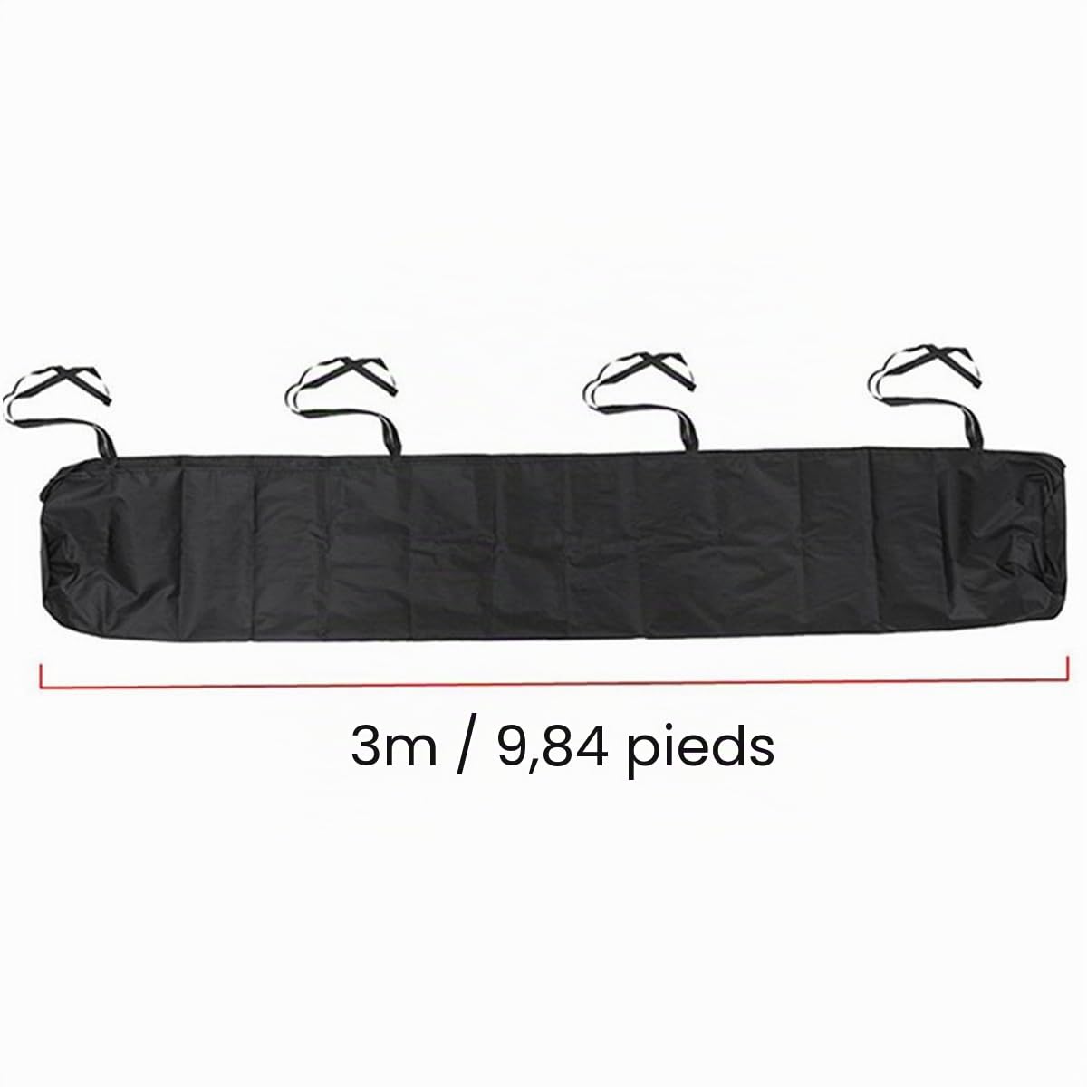 Sarini Housse de Protection pour auvents, Protection d'hivernage, Protection d'auvent résistante aux intempéries pour terrasse extérieure, Protection de Tente de Caravane