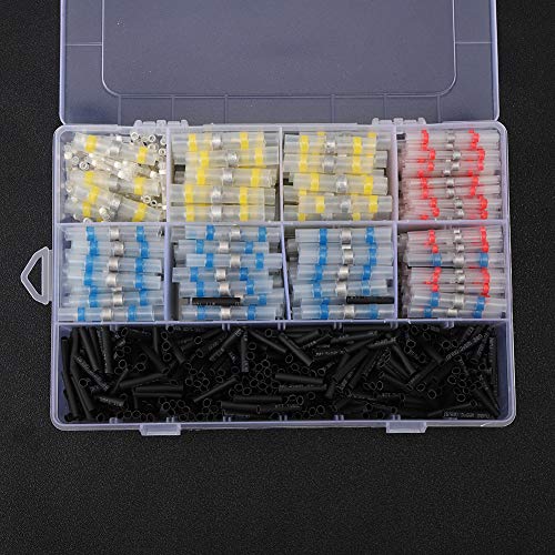 Garosa 800 PCs Kit de vedação de soldagem de manga de solda Terminais de interconexão Acessório indu
