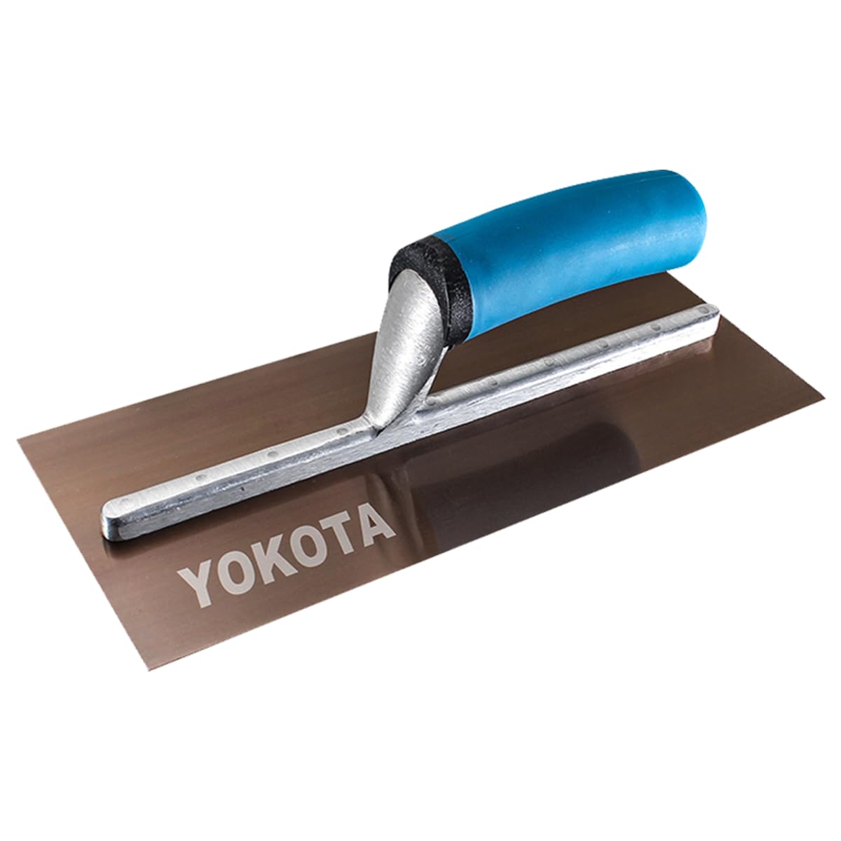 Paleta profesional, 280 x 110 x 0,7 mm, mango ergonómico azul, hoja de acero