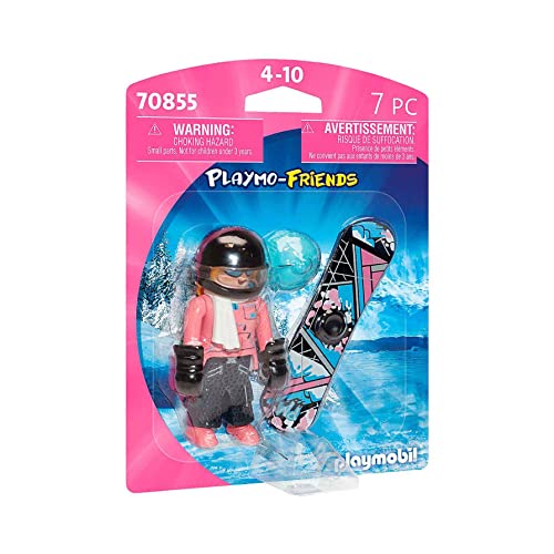 PLAYMOBIL Playmofriends Snowboarder 70855, a Partir de 4 años