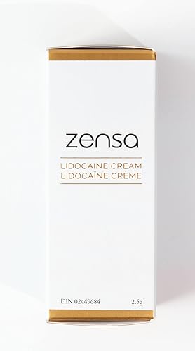 Zensa Crema adormecedora al 5% de lidocaína, anestésico tópico de máxima fuerza con vitamina E para aliviar el dolor de hemorroides, vegano y libre