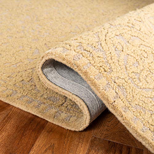 Tapete Safavieh Cambridge 2'6" x 4' Light Gold y Dark Gold miniatura 6