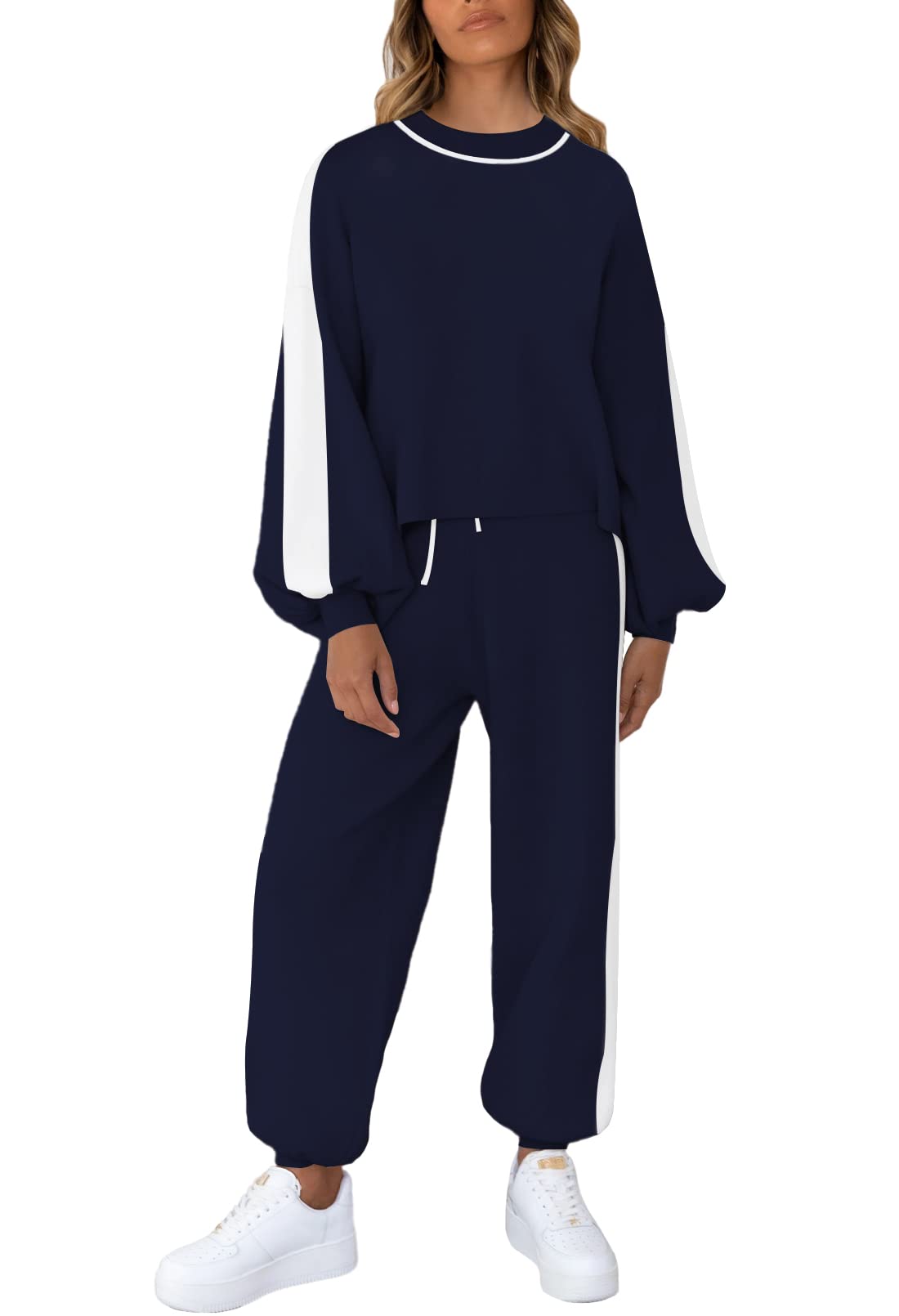 Sovoyontee Tuta da jogging da donna, 2 pezzi