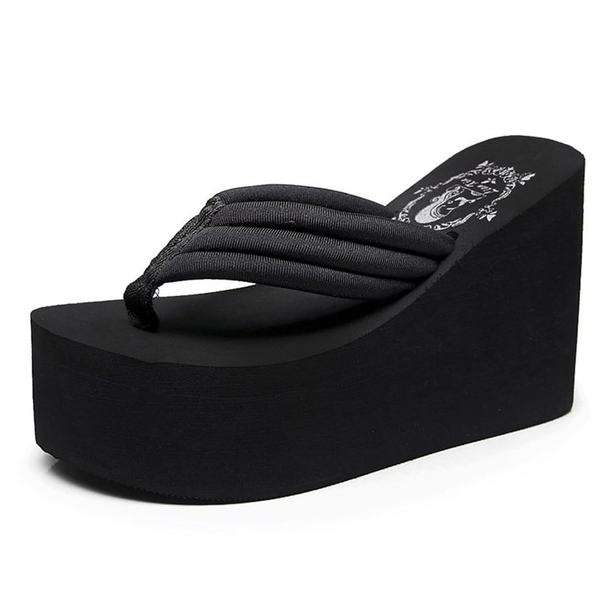 カレンソロジー　 ブラックビーチサンダル 38サイズ カレンソロジー ブラックビーチサンダル 38サイズ