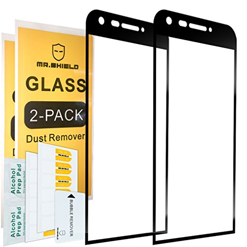 [2-Pack]-Mr.Shield for LG G5 [Tempered Glass] [Full Cover] [Black] Screen Protector with Lifetime Replacement