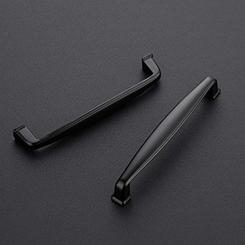 Image of Ravinte Matte Black Pulls Kitchen Cabinet Handles 5 Inch 30 Pack