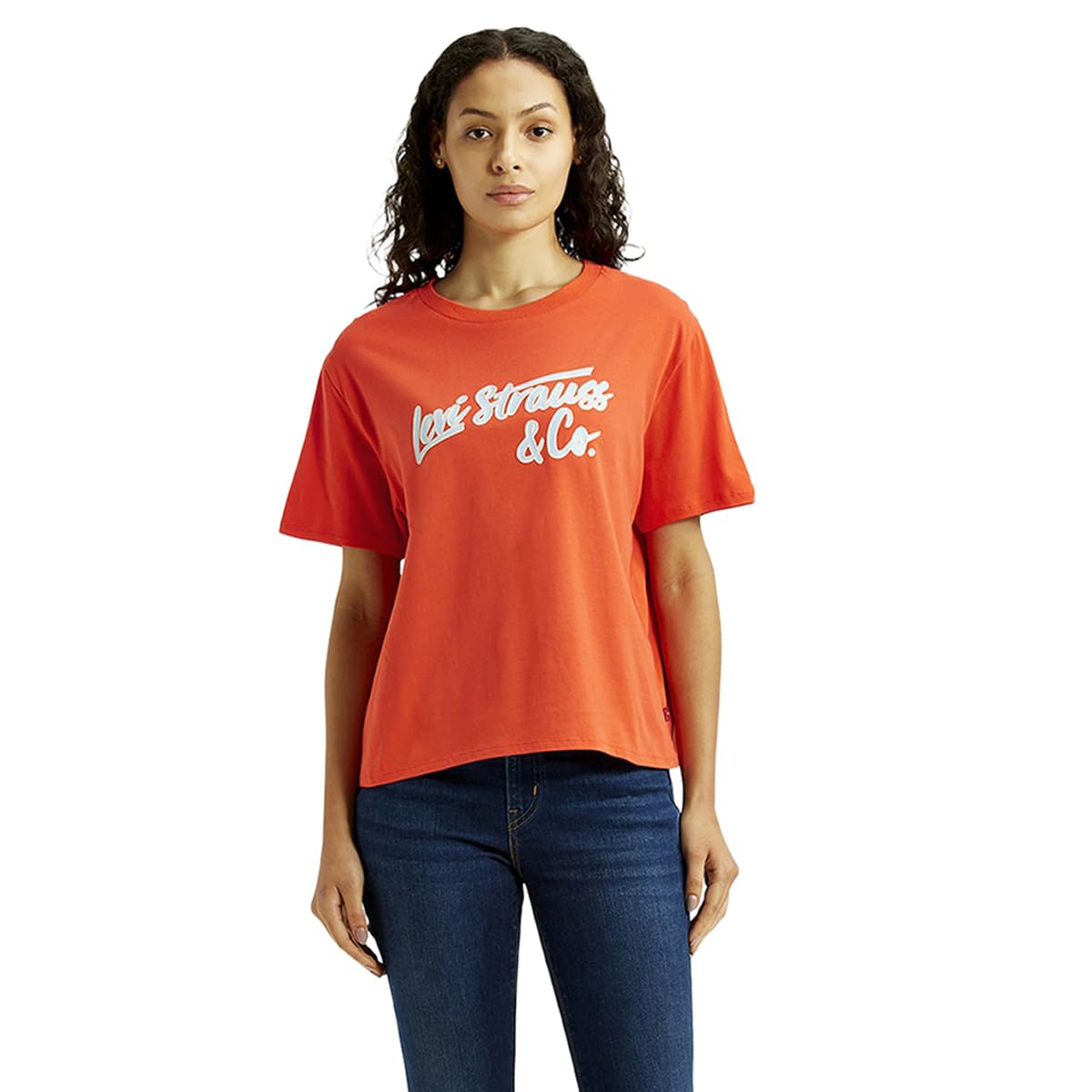 levi's Women's Solid Relaxed Fit T-Shirt-picture-25