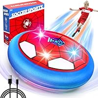 Hot Bee Spider Hover Fußball Indoor Air Power Fussball Jungen Spielzeug Geschenke für 4 5 6 7 8 10 12 Jahre Luft Schwebende Fußball Ball Spielzeug mit LED Kinder Fußball Spielzeug Geburtstag