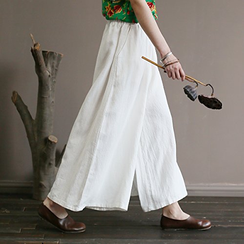 Shanghai Story Linen Coat Jacket Long Dress Chinese Cheongsam Style Dresses Wide Leg Pants for Women3