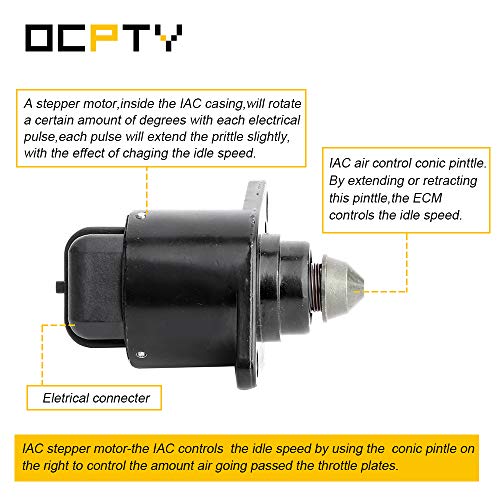 Ocpty 2H1018 New Idle Air Control Valve Fit For Acura Slx, For Chevrolet Astro, For Dodge Monaco, For Eagle Premier, For Gmc Safari, For Honda Passport, For Isuzu, For Oldsmobile Aurora/Intrigue #TOP2