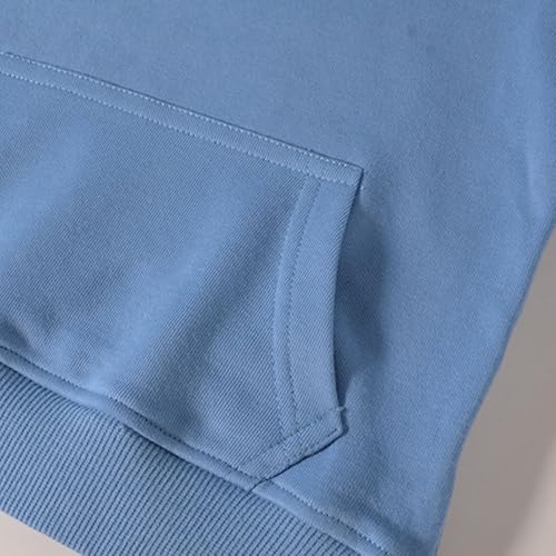 Patchwork sweat à capuche hauts pullover blouse tenues style moderne et coupe unisexe - 4