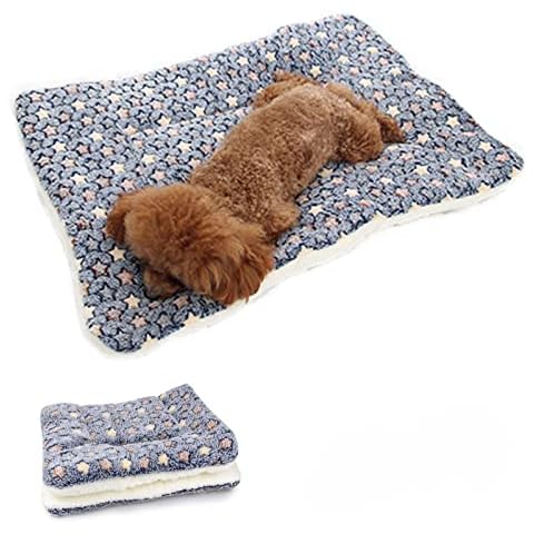 TVMALL Colchoneta Portátil para Mascotas Lavable y Reversible Cover