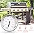 QuliMetal 67088 67731 Accurate Grill Thermometer for Weber Genesis 300, Genesis II & Summit Series Grills, Genesis E/S 310 330 Temperature Gauge, Center Mount, Thermostat Replacement 2-3/8” Dia