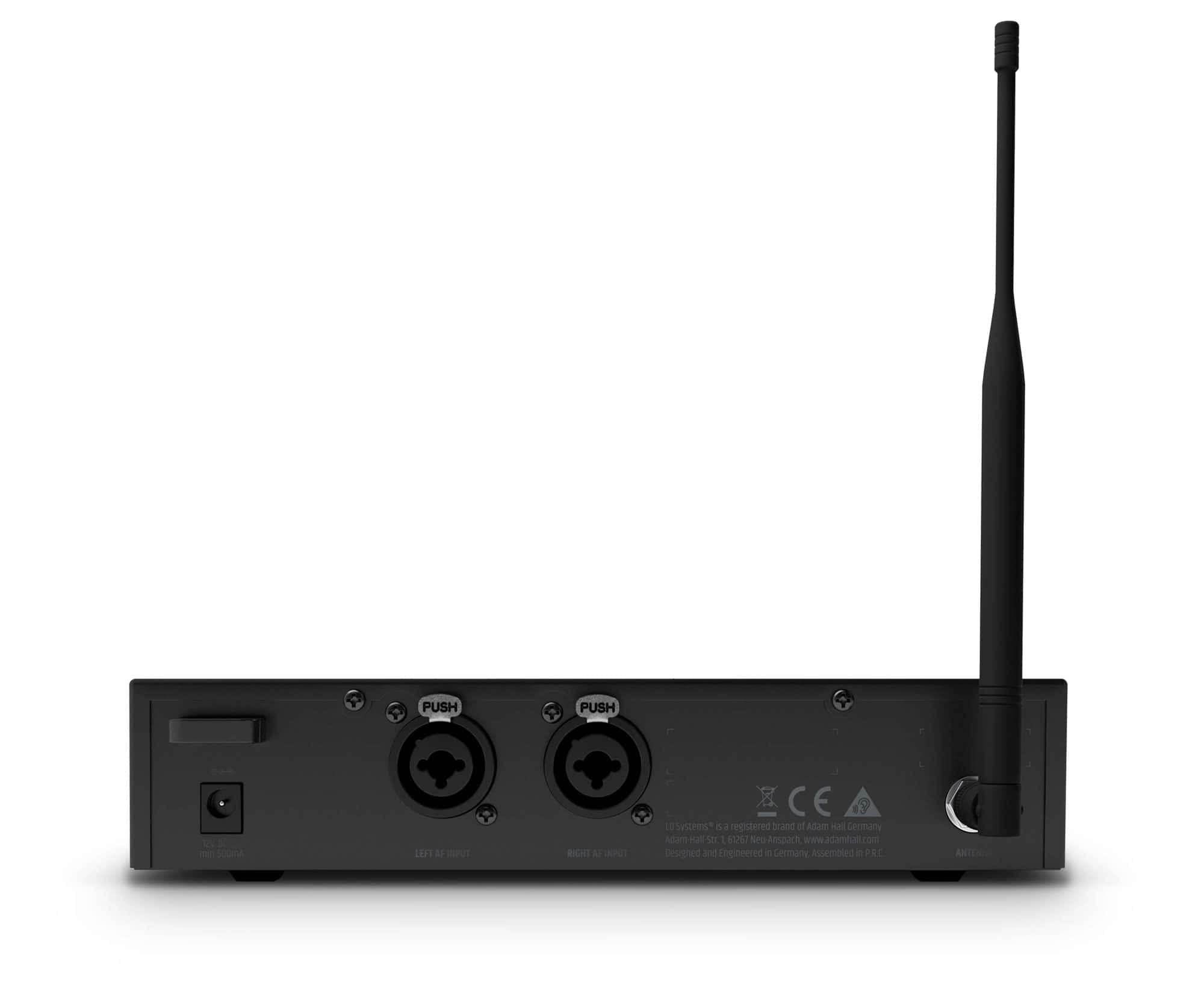 LD Systems U308 IEM - Sistema di monitoraggio in-Ear Monitoring System - 863 - 865 MHz + 823 - 832 MHz