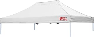 MASTERCANOPY Replacement Pop Up Canopy Top, Patio Commercial Instant Canopy Tent Top Cover ONLY (10x15, White)