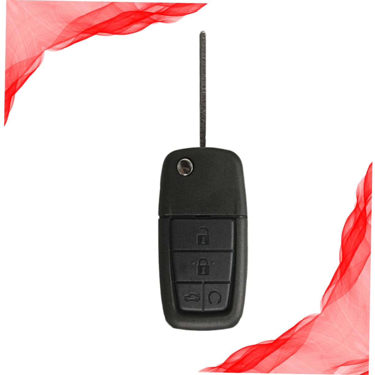 Gatuida 3 Piezas 4 +1 Llavero Carcasa Llave + Botones Estuche Plegable para Llaves Carcasa Llave Control Remoto g8