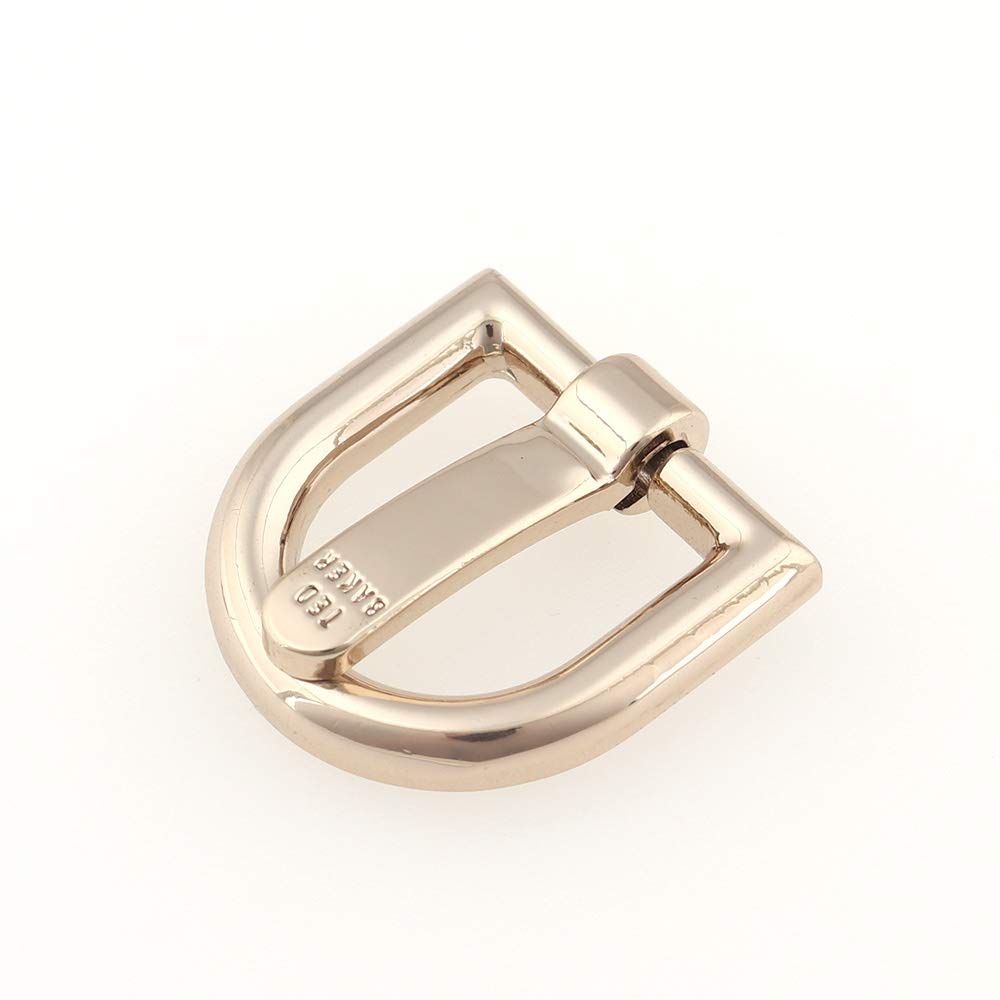 Damen Gürtelschnalle Accessoires Pin 15mm Leder Craft Jeans Accessoires Versorgung Hardware DIY Handgefertigte (Color : Silver)