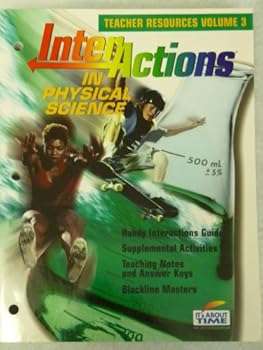 Paperback Interactions in Physical Science: Teacher Resources Volume 3 Book