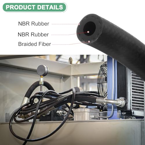 Manguera NBR de alta presión M METERXITY resistente al calor para motores 3