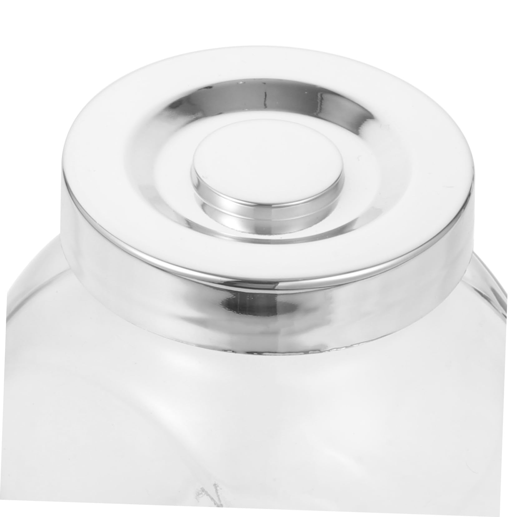 Garneck 10 Kleiner Glas Bonbongläser 180ml mit Deckel aus Glas und Pp | Dickwandige Ausführung, Transparente Vorratsbehälter für Bastelprojekte und Kinderarbeiten