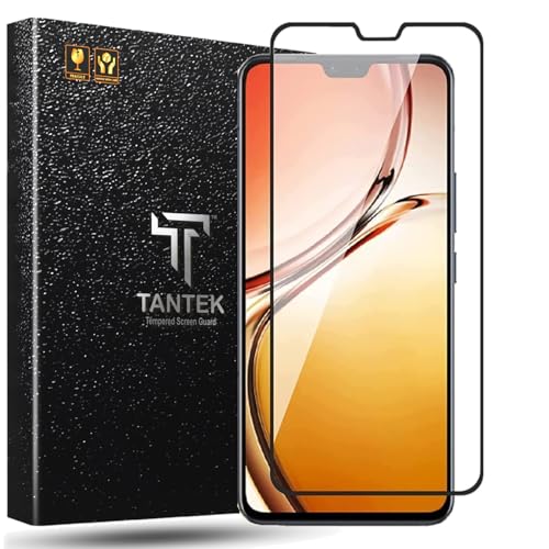 Image of TitanGuard Tempered Glass Screen Protector Guard for Guard for Vivo Y27-9H Hardness, Military Grade, Anti-Static, Easy Installation Kit - 1 PACK