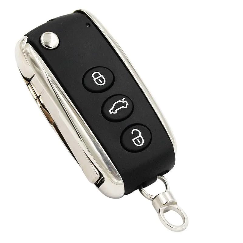 Télécommande pliable à 3 boutons pour clé de Bentley Continental et Flying Spur - 3