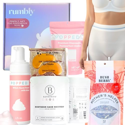 Postpartum Essentials Box - Gift for Expecting Moms - Care Packag...
