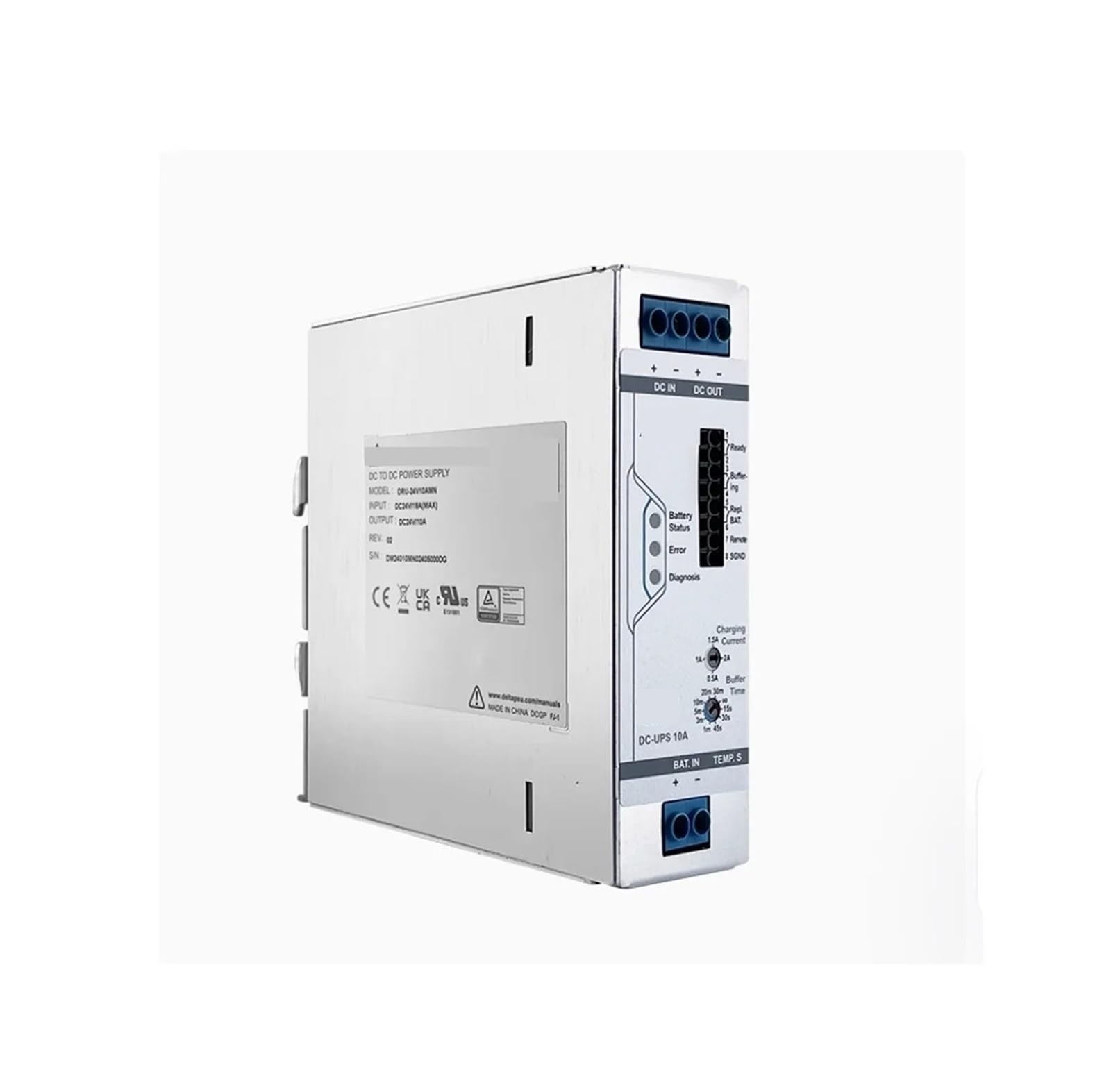 Module d'alimentation sans Interruption DRU-24V10AMN DC, 24V, 10a, 240W, Interrupteur d'alimentation