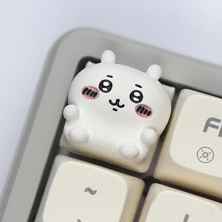 Chiikawa 樹脂キーキャップ ハンドメイド ユニークキーキャップ カスタムチェリーMXゲーミングメカニカルキーボード用 1U ESCキー