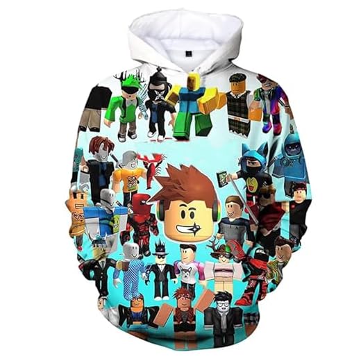 Sudaderas con capucha para niños y niñas, con diseño de Youtuber Gamer, 3D, divertidas, de manga larga, para 4-13 años, Estilo 12., 11-12 años