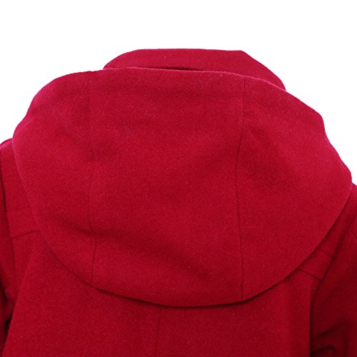 Richie House Girls Wool Jacket Trench Coat Double-Breasted Button Winter Warm Jacket ZR25174