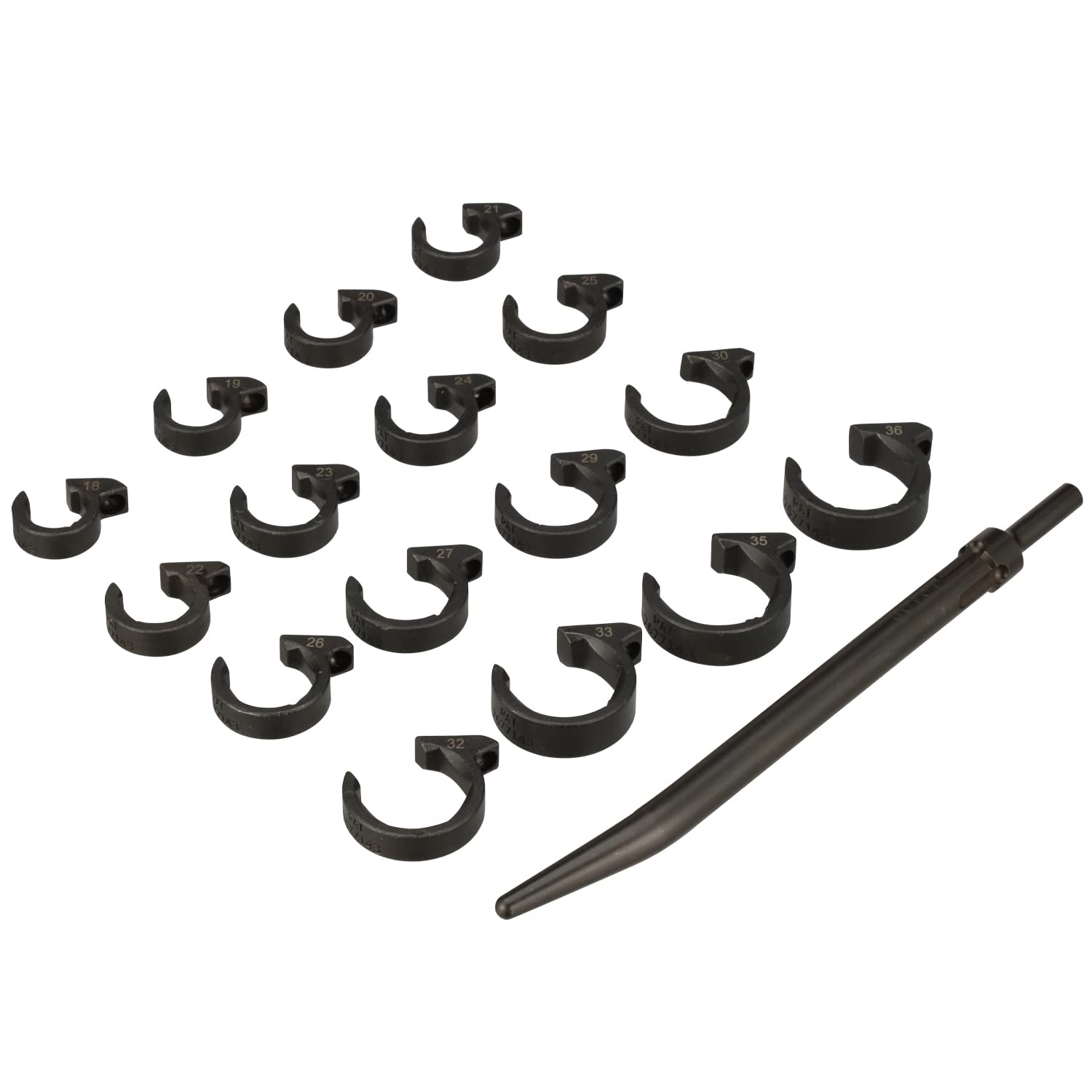 Clés de ligne Shockit métriques pour raccord hydraulique automobile bloqué LTI TOOLS 16 pièces
