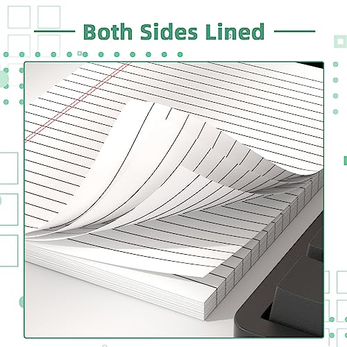 image for PINJINGPRO Legal Pads 5×8 Inch Notepad, 12 Pack Note Pads College Rul