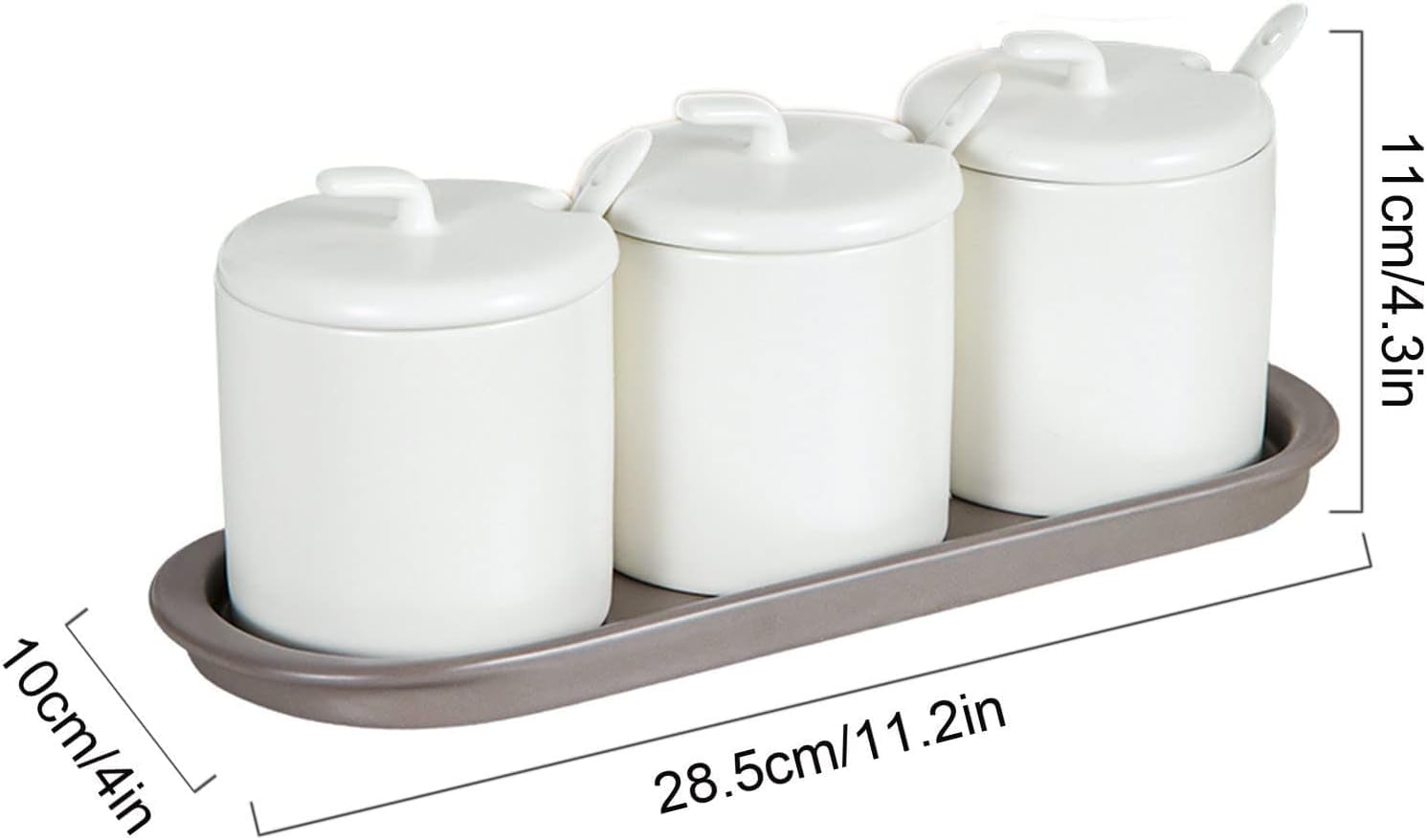 Sucrier en porcelaine rose avec cuillère de 250 ml - Résistant à l'humidité et à la poussière - Pot à épices avec couvercle pratique - Pot à sucre de couleur unie pour le rangement domestique