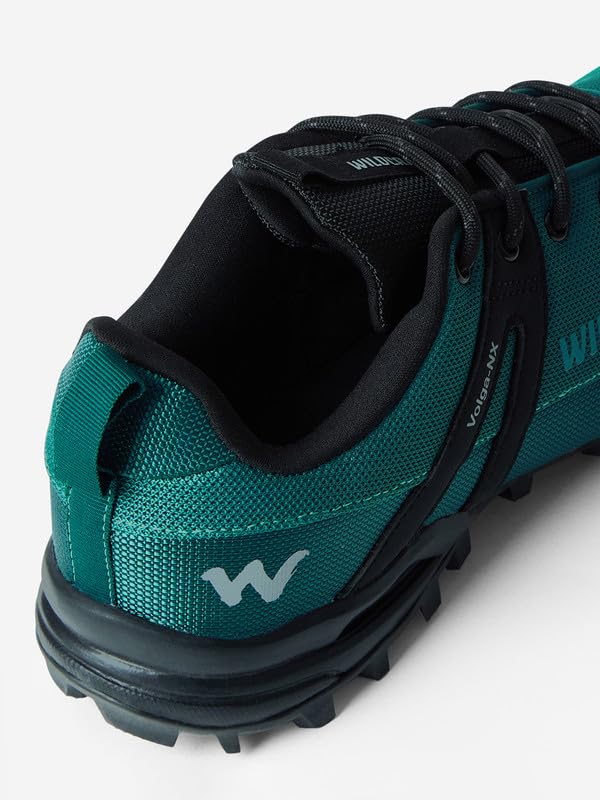 Image of Wildcraft Stylish Men Volga NX Low Ankle Outdoor Shoes- Denim Black