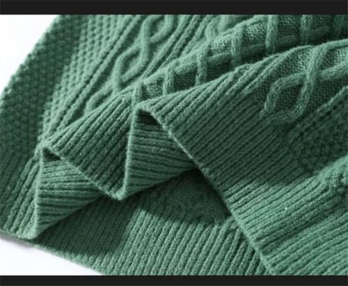 Men Sweater Vintage O Neck Knitted Pullovers Loose Harajuku Retro Knitting Pullover Sweaters3