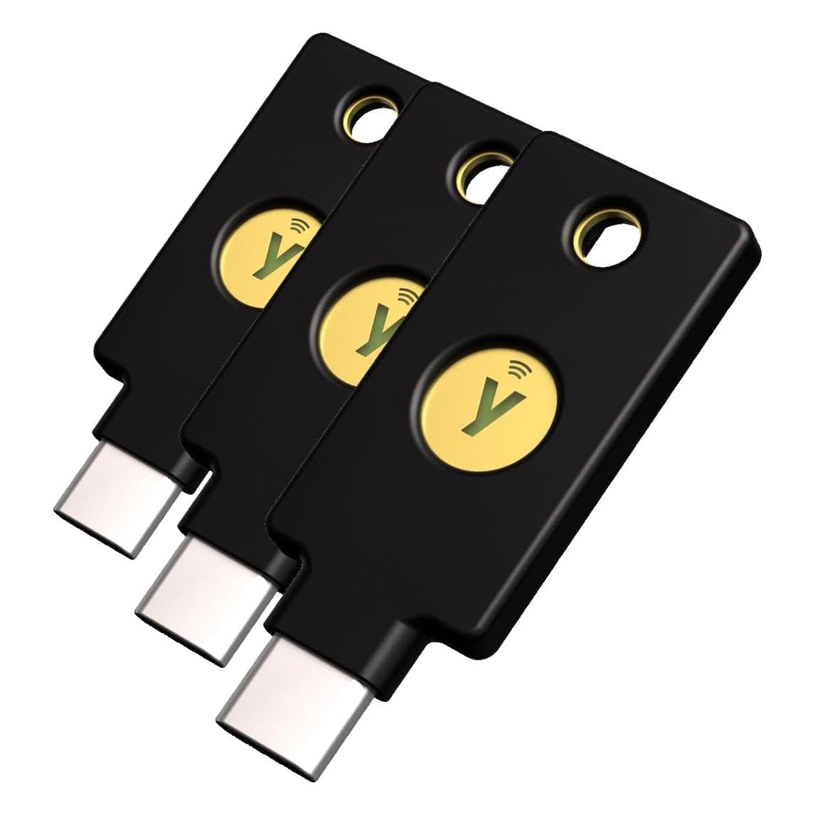 Yubico - YubiKey 5 NFC - Multi-Factor authentication (MFA) Security Key and passkey, Connect via USB-A or NFC, FIDO Certified - Protect Your Online Accounts — Amazon image 15