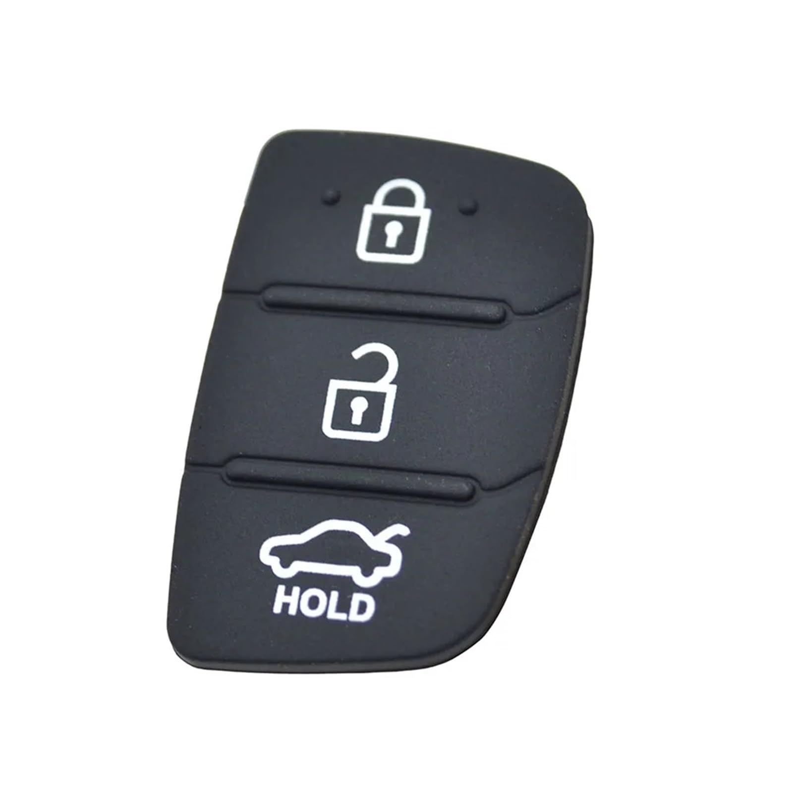 Coussin de remplacement de coque à distance Hyundai pour clé auto 3 boutons Creta - 4
